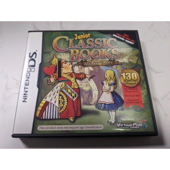 Junior Classic Books & Fairytales (Nintendo DS, 2010), CIB - Picture 1 of 3